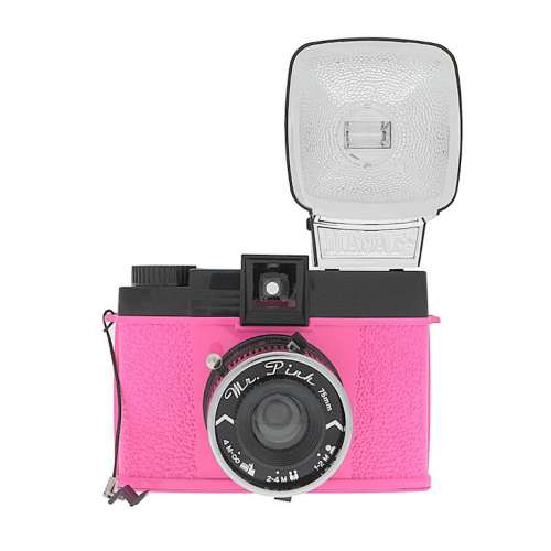 全新 Lomography Diana F+ Camera and Flash (Mr. Pink Edition) Lomo 菲林相機