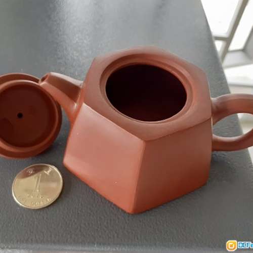 全新 New 六角型 宜興原礦紫砂茶壺