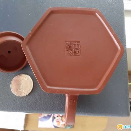 全新 New 六角型 宜興原礦紫砂茶壺