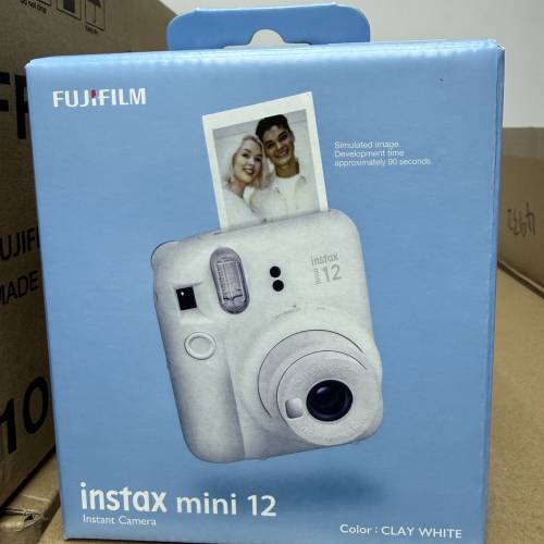 全新  Fujifilm Instax Mini 12 即影即有相機 (水貨) 白色