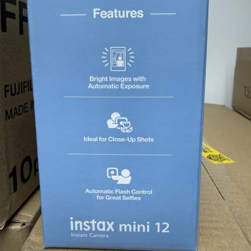 全新  Fujifilm Instax Mini 12 即影即有相機 (水貨) 白色