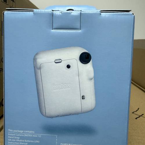 全新  Fujifilm Instax Mini 12 即影即有相機 (水貨) 白色