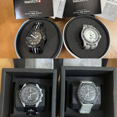 Omega x Swatch 手錶