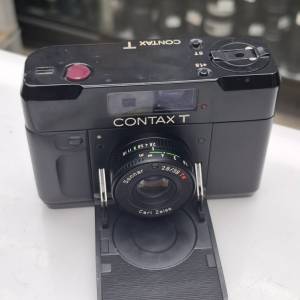 CONTAX T BLACK CARL ZEISS SONNAR 38MM F2.8 T*