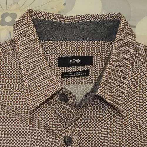 HUGO BOSS shirt 男士長袖襯衫, 名牌卹衫一件 全新 (New): NOT Polo shirt, Tommy ...