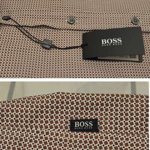 HUGO BOSS shirt 男士長袖襯衫, 名牌卹衫一件 全新 (New): NOT Polo shirt, Tommy ...