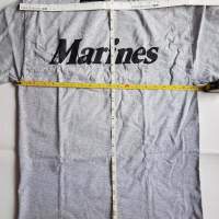 🇺🇸 美國海軍 "Marines" 字Print 顏色: Grey 灰色 中碼