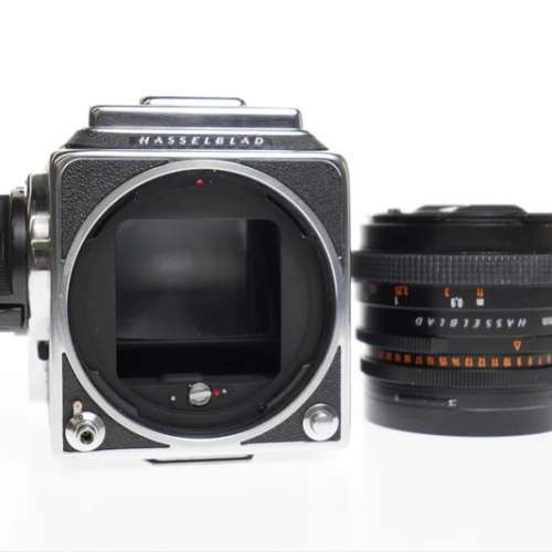 Hasselblad 500CM Medium Format Body #1625 and A12 II Silver Film Back #0091