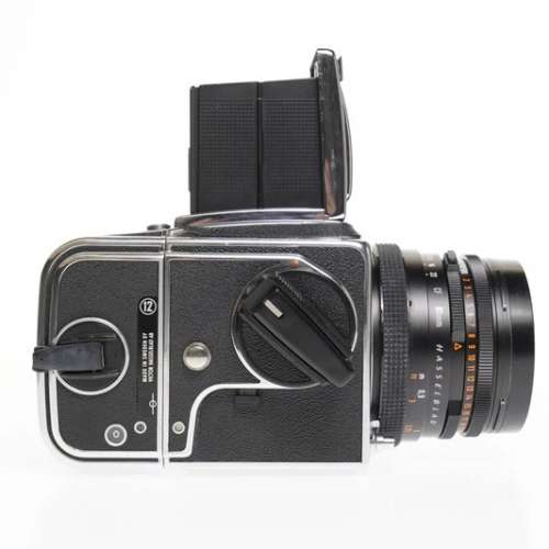 Hasselblad 500CM Medium Format Body #1625 and A12 II Silver Film Back #0091
