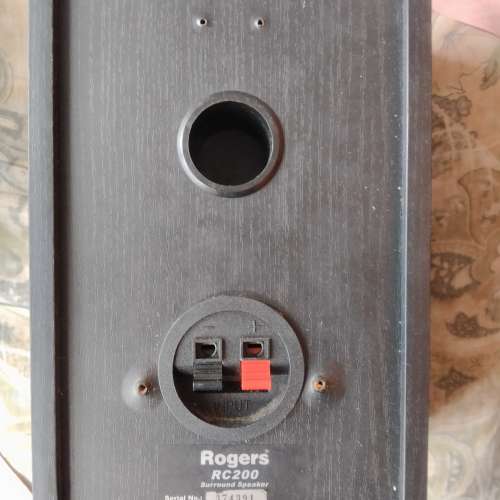 九成新 Rogers + GP 喇叭