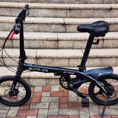 碳纖維16吋 9速 摺疊 摺合 單車 carbon