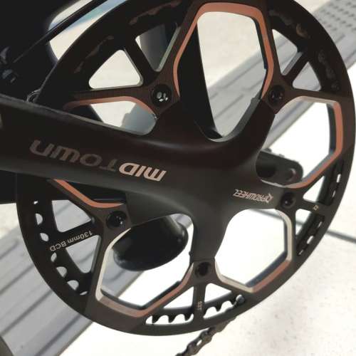 碳纖維16吋 9速 摺疊 摺合 單車 carbon