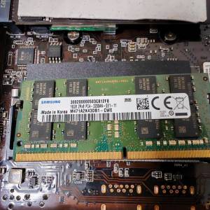 Samsung 16GB DDR4 3200MHz sodimm notebook 記憶體