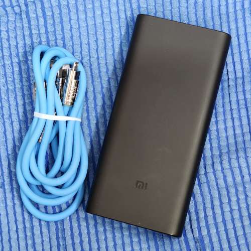 小米行動電源 20000 50W 另送全新快充數據線三合一充電線
