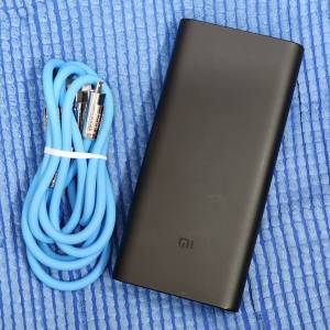 小米行動電源 20000 50W 另送全新快充數據線三合一充電線