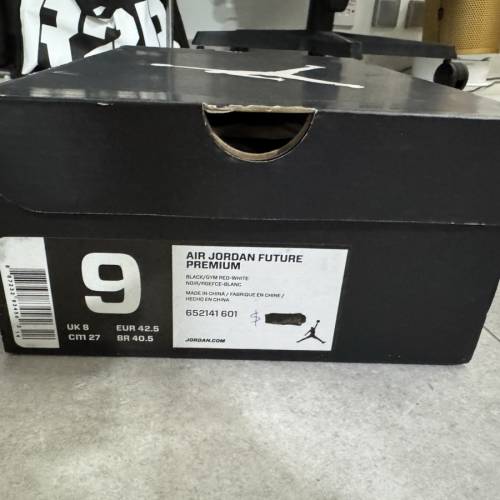 Air Jordan Future Premium Black Red