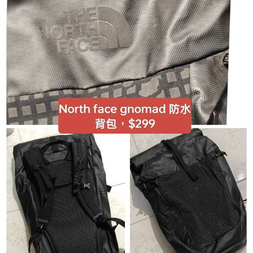 中古THE NORTH FACE GNOMAD PACK (TNF BLACK)戶外 防水背包/Timberland 猄皮厎 背囊...