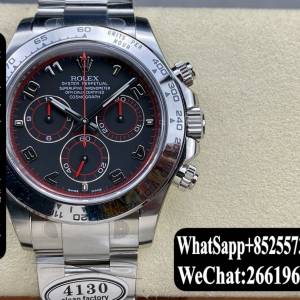 Rolex勞力士 daytona 116509-78599 黑盤腕錶 40mm 計時