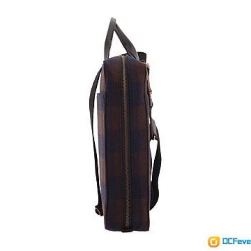 全新Kate Spade藍啡格仔布公事包