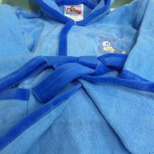 Baby Hooded Bath Robe for 18months NEW 嬰兒幼兒浴袍