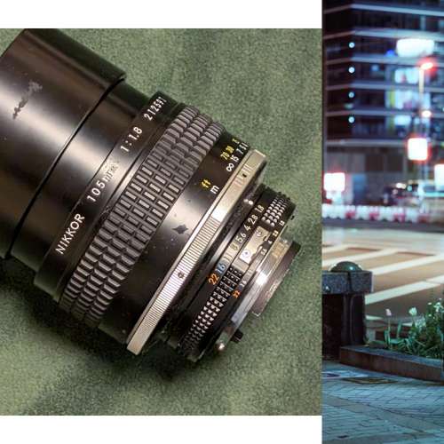 Nikon Ais 105mm f1.8