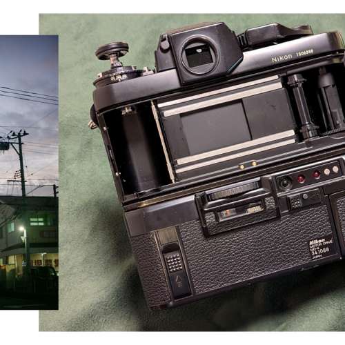 Nikon F3 + MD4摩打 + Nikon 55mm f1.2