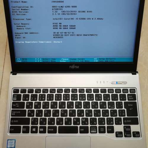Fujitsu LifeBook S936/ 13.3&rdquo;LED/ i5-6300U 2.50GHz/ 8GB DDR4 RAM/256GB/ 85%Ne...