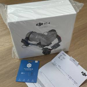 全新未開 DJI RS4 Combo 套裝  連一年保用卡