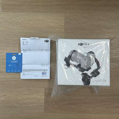 全新未開 DJI RS4 Combo 套裝  連一年保用卡