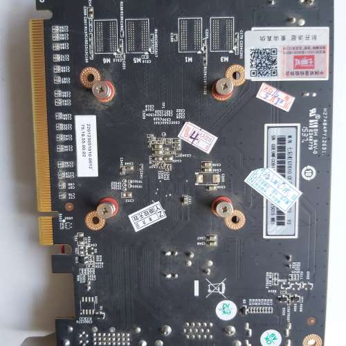 兩張有問題顯示卡