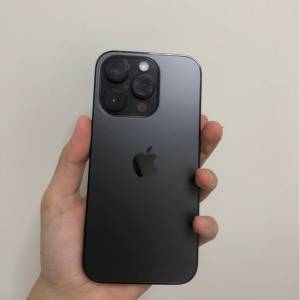 99新iPhone 14pro 1tb,港行雙卡，所有原裝，電79，所有功能正常，冇維修冇暗病！