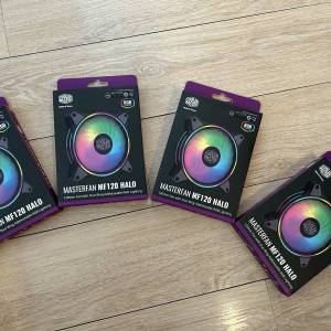 $40 /each Cooler Master MasterFan MF120 Halo x 7  ,MF140 Halo x 1