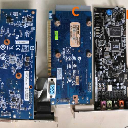【各種電腦散件 環保價清倉】顯示卡 Asus音卡 迷你擴音升頻播放器