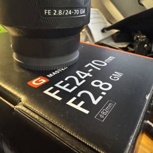 85新 行貨有盒 sony 2470 f2.8 gm 第一代 sel2470gm