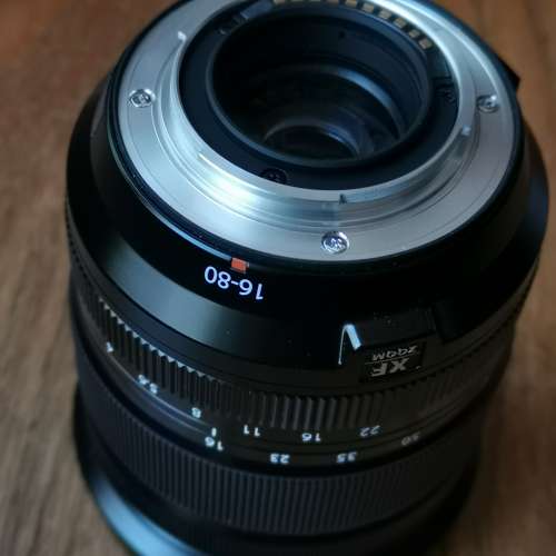 💯👍🏼98%新fujifilm XF16-80mm f4 OIS WR+B&W濾鏡
