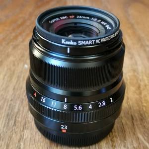 💯👍🏼98%新fujifilm XF23mm f2 R WR+Kenko濾鏡