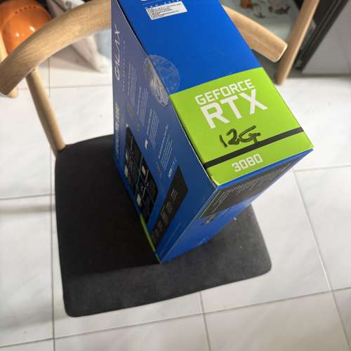 影驰rtx3080 12g lhr版有盒有单