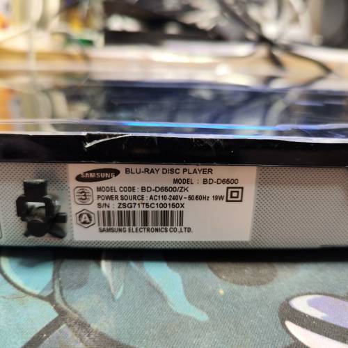 三星 BD-D6500 DVD/蓝光播放器 3D兼容性 黑色