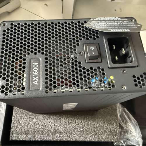 corsair ax1600i有盒有单