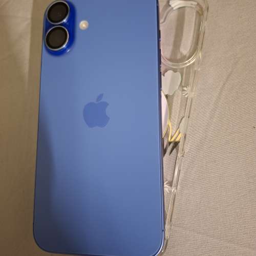 雙卡港版iphone16  plus  256gb battery  96%