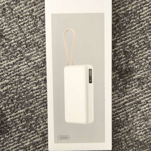全新 New | 小米自帶線行動電源 | Xiaomi 20000mAh Power Bank