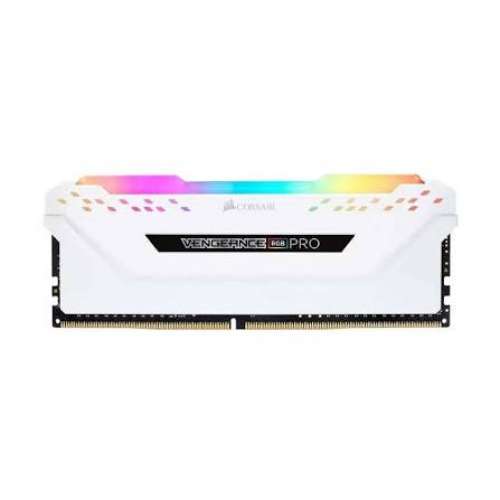 CORSAIR VENGEANCE&reg; RGB PRO 16GB DDR4 DRAM 3200MHz C16 &mdash; White