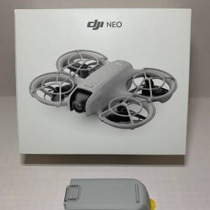 [觀塘實體店] 二手 DJI Neo(主機全新未開封激活) (共1電) 行貨保養到26年1月 *S986...