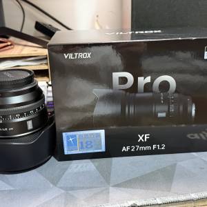 唯卓仕 f1.2/27 for fuji x-mount