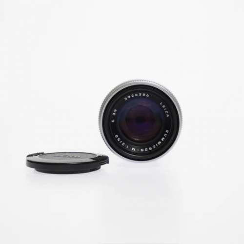 Leica Summicron M 50mm f/2 E39 Lens with caps #6386