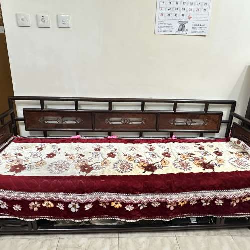 花梨木貴妃家具全實木睡椅躺椅（太妃椅）