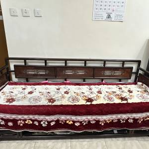 花梨木貴妃家具全實木睡椅躺椅（太妃椅）