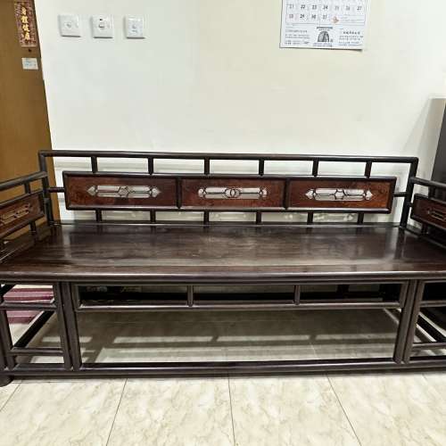 花梨木貴妃家具全實木睡椅躺椅（太妃椅）