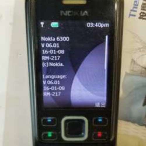 Nokia 6300  操作正常珍藏多年可交換其他手機