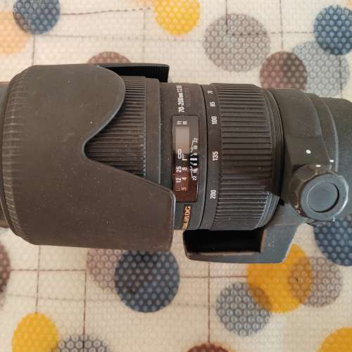 Sigma 70-200mm F2. 8  APO EX DG Marco - SONY Amount
